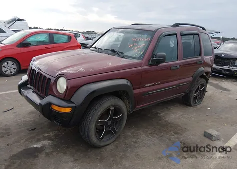 2003 Jeep Liberty Sport from USA, damaged, VIN 1J4GL48K33W517579